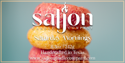 Saturday Mornings | 8.5oz Three Wick Candle | Top Seller