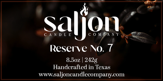 Reserve No. 7 | 8.5oz Three Wick Candle | Top Seller
